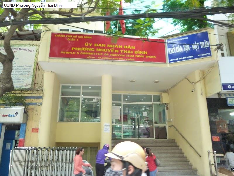 UBND Phường Nguyễn Thái Bình