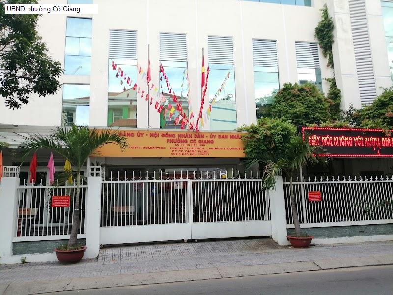 UBND phường Cô Giang