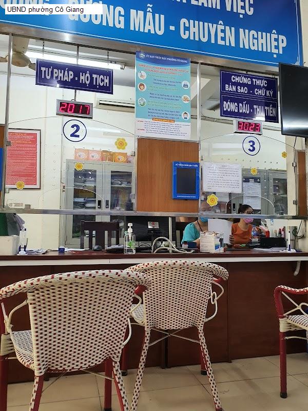 UBND phường Cô Giang