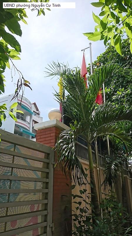 UBND phường Nguyễn Cư Trinh