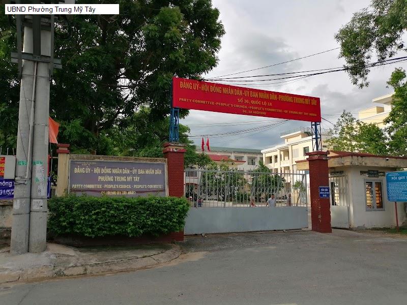 UBND Phường Trung Mỹ Tây