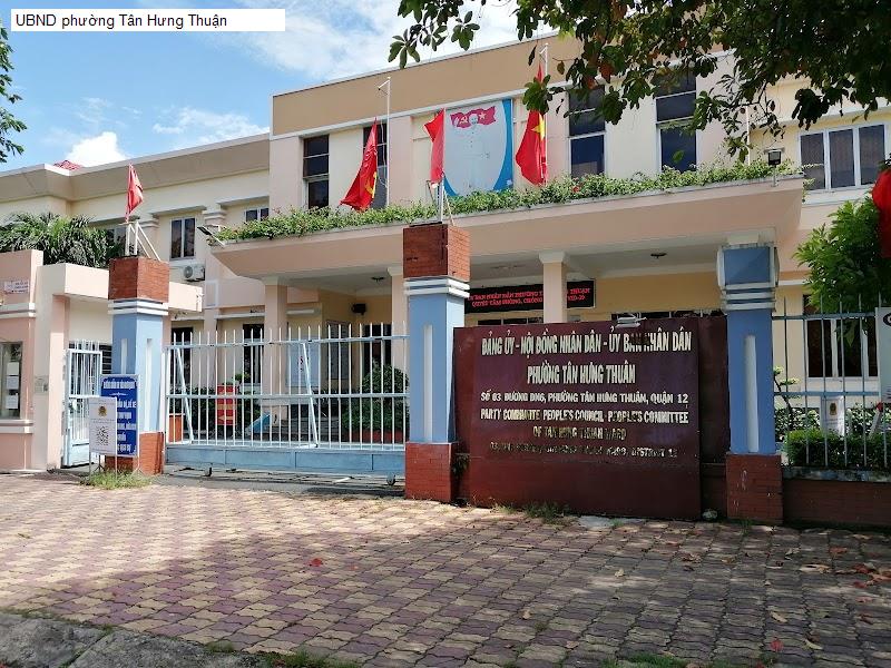 UBND phường Tân Hưng Thuận