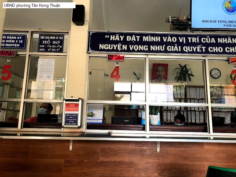 UBND phường Tân Hưng Thuận