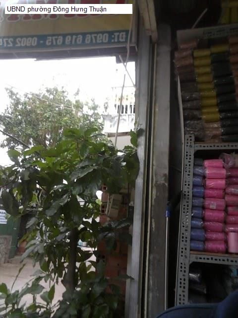 UBND phường Đông Hưng Thuận