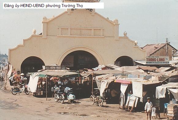 Đảng ủy-HĐND-UBND phường Trường Thọ