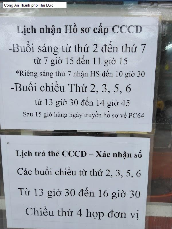 Công An Thành phố Thủ Đức