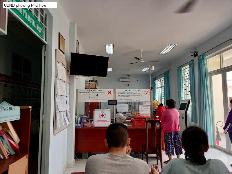 UBND phường Phú Hữu
