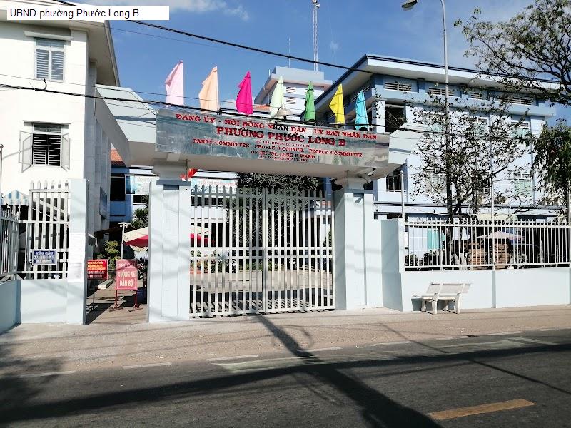 UBND phường Phước Long B