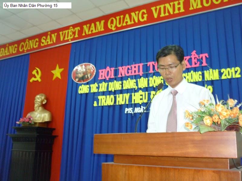 Ủy Ban Nhân Dân Phường 15