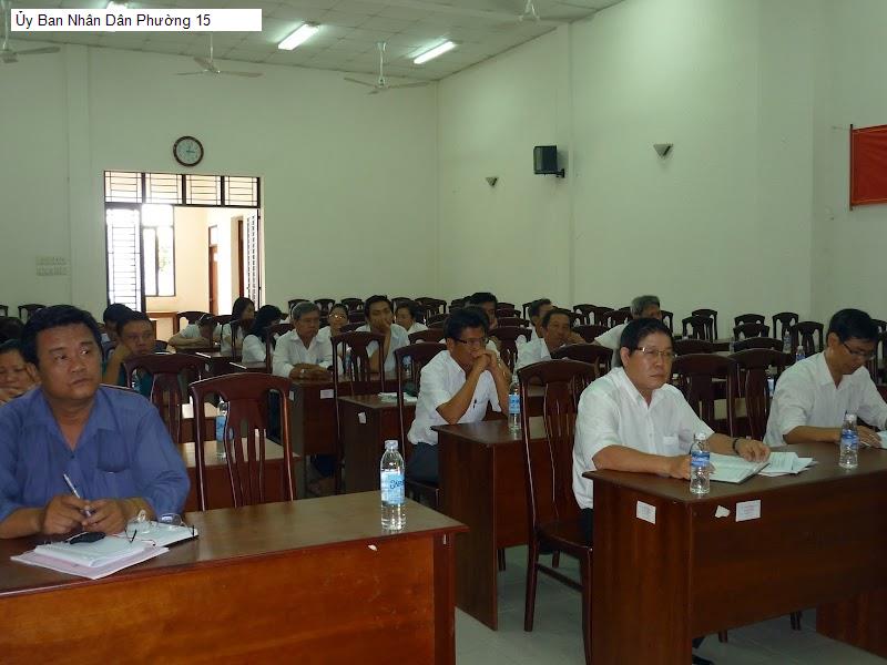 Ủy Ban Nhân Dân Phường 15