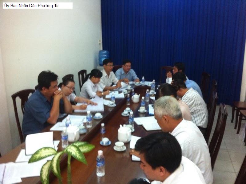 Ủy Ban Nhân Dân Phường 15