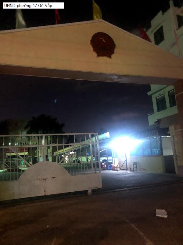 UBND phường 17 Gò Vấp