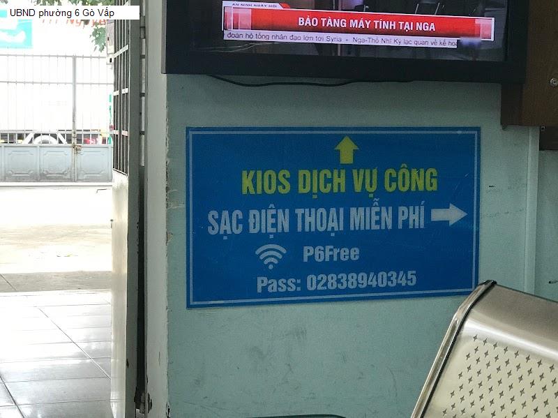 UBND phường 6 Gò Vấp