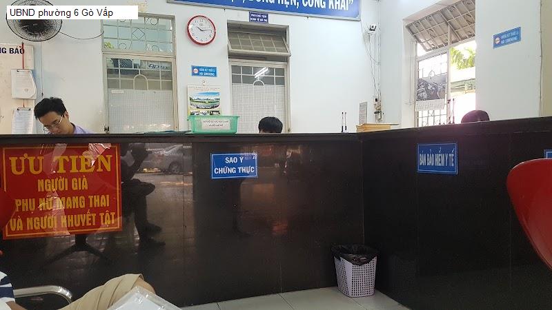 UBND phường 6 Gò Vấp