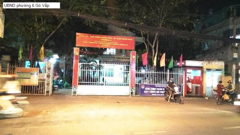 UBND phường 6 Gò Vấp