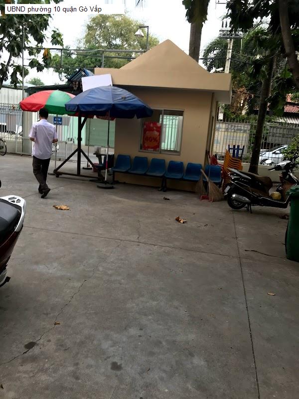 UBND phường 10 quận Gò Vấp