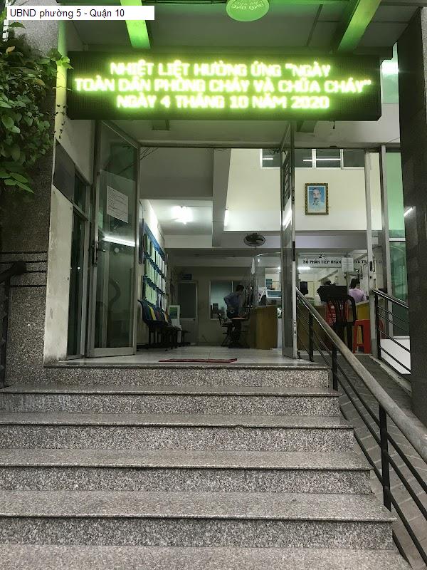 UBND phường 5 - Quận 10