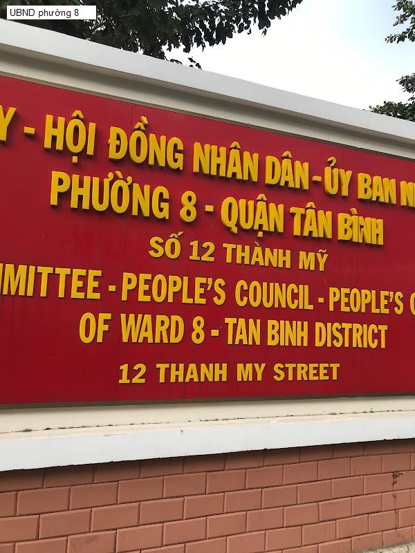 UBND phường 8