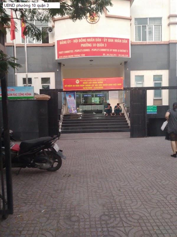 UBND phường 10 quận 3