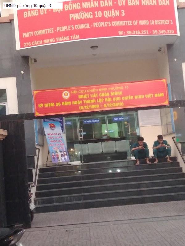 UBND phường 10 quận 3