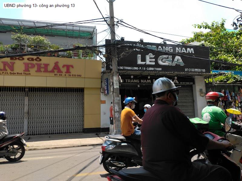 UBND phường 13- công an phường 13