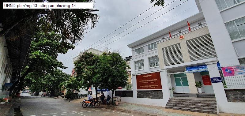 UBND phường 13- công an phường 13