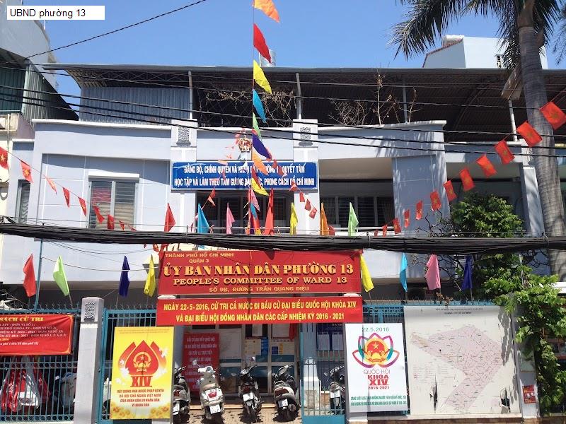 UBND phường 13