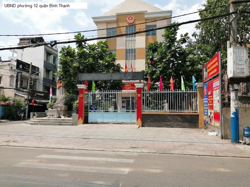 UBND phường 12 quận Bình Thạnh
