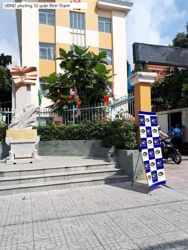 UBND phường 12 quận Bình Thạnh