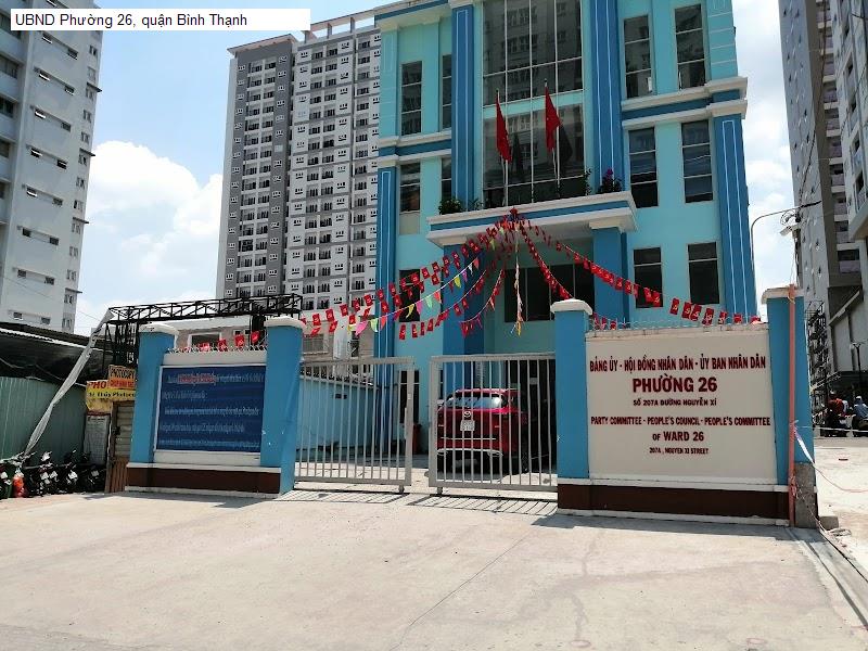 UBND Phường 26, quận Bình Thạnh