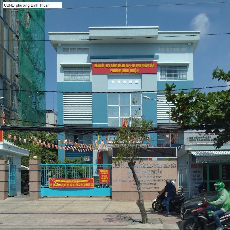 UBND phường Bình Thuận