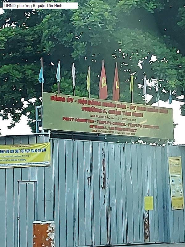UBND phường 6 quận Tân Bình