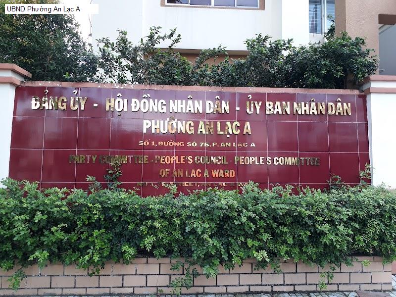 UBND Phường An Lạc A