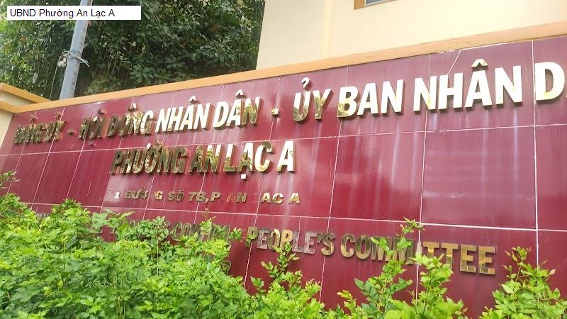 UBND Phường An Lạc A