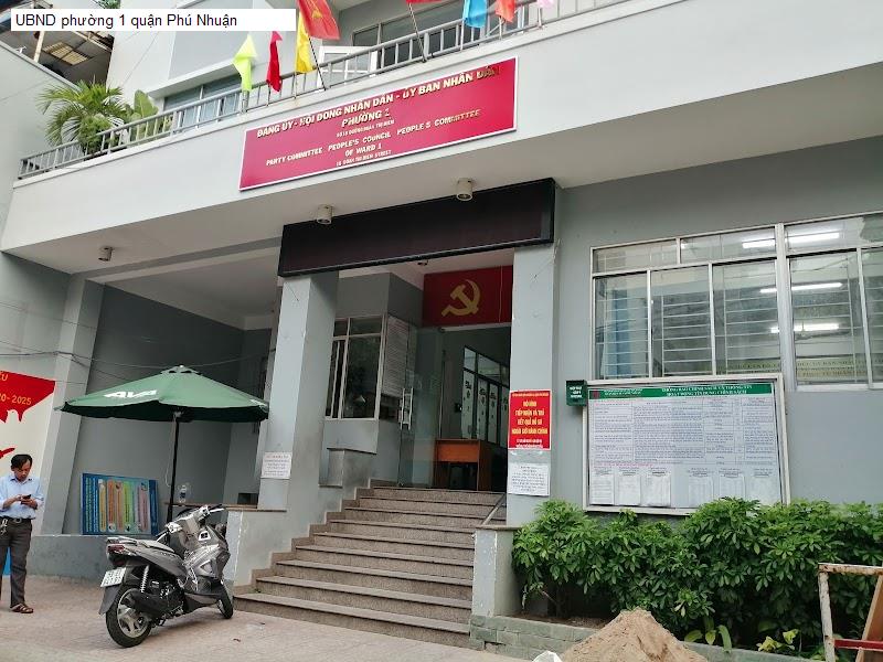 UBND phường 1 quận Phú Nhuận