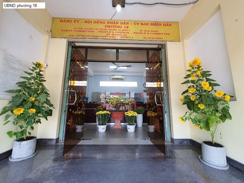 UBND phường 18