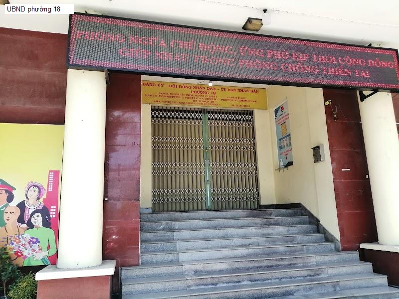 UBND phường 18