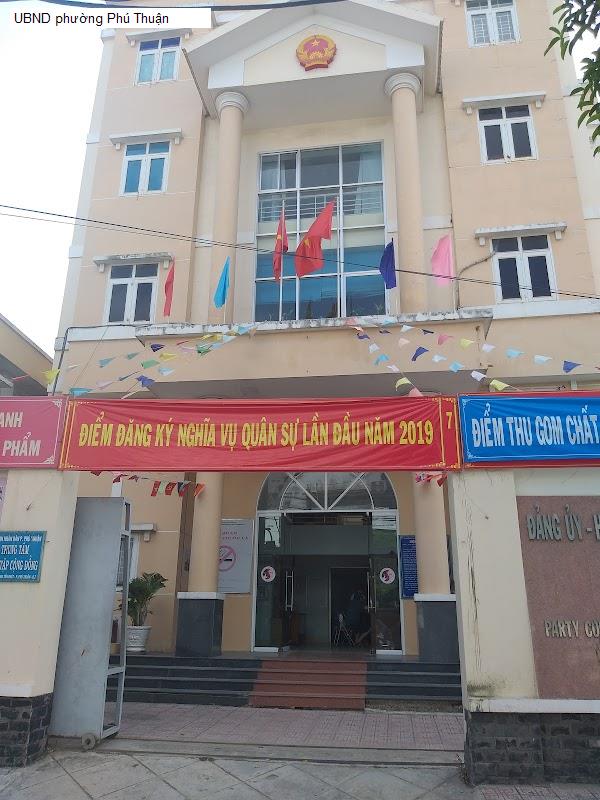 UBND phường Phú Thuận