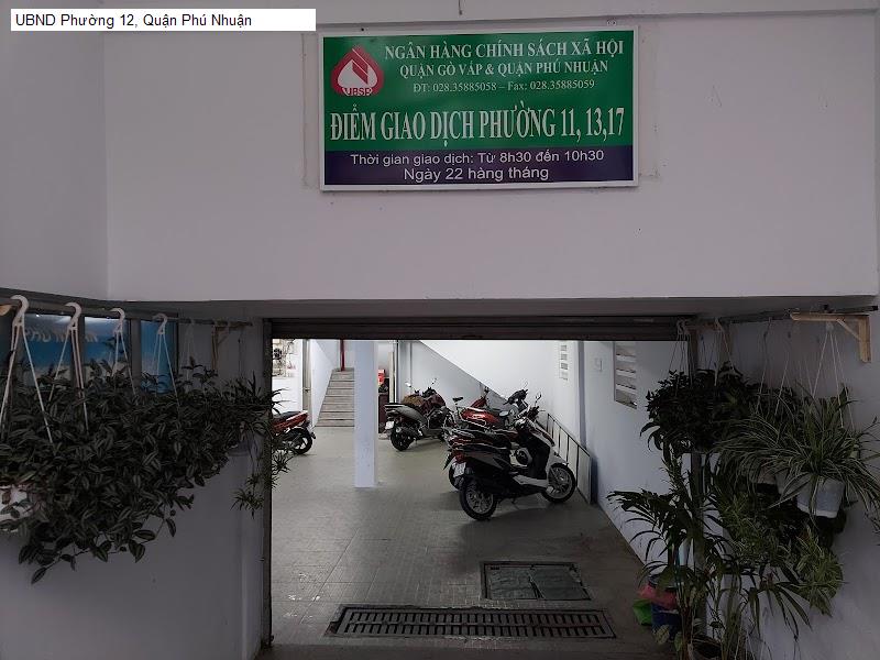 UBND Phường 12, Quận Phú Nhuận