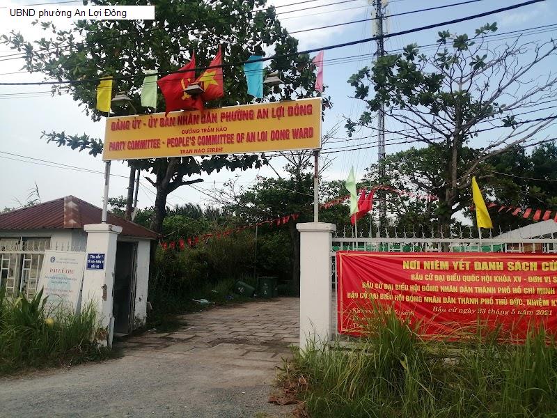 UBND phường An Lợi Đông