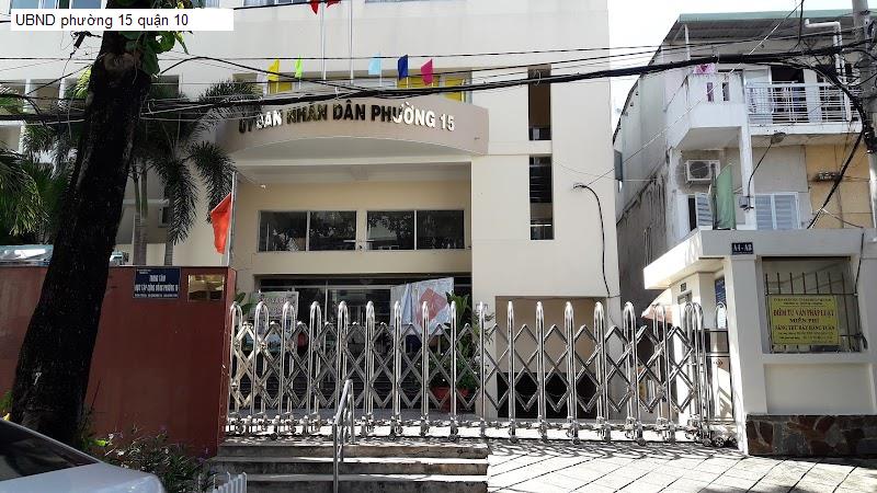 UBND phường 15 quận 10