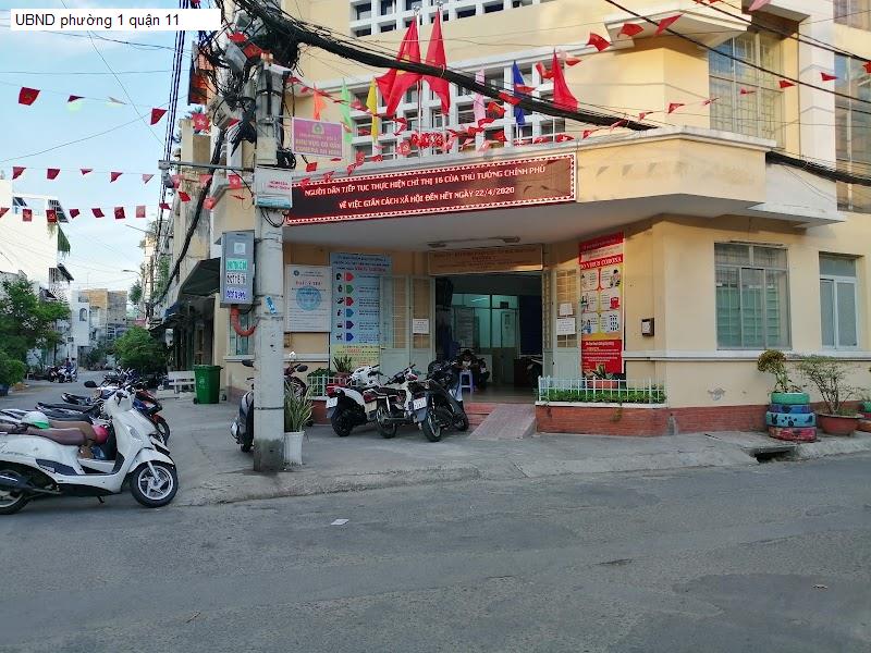 UBND phường 1 quận 11