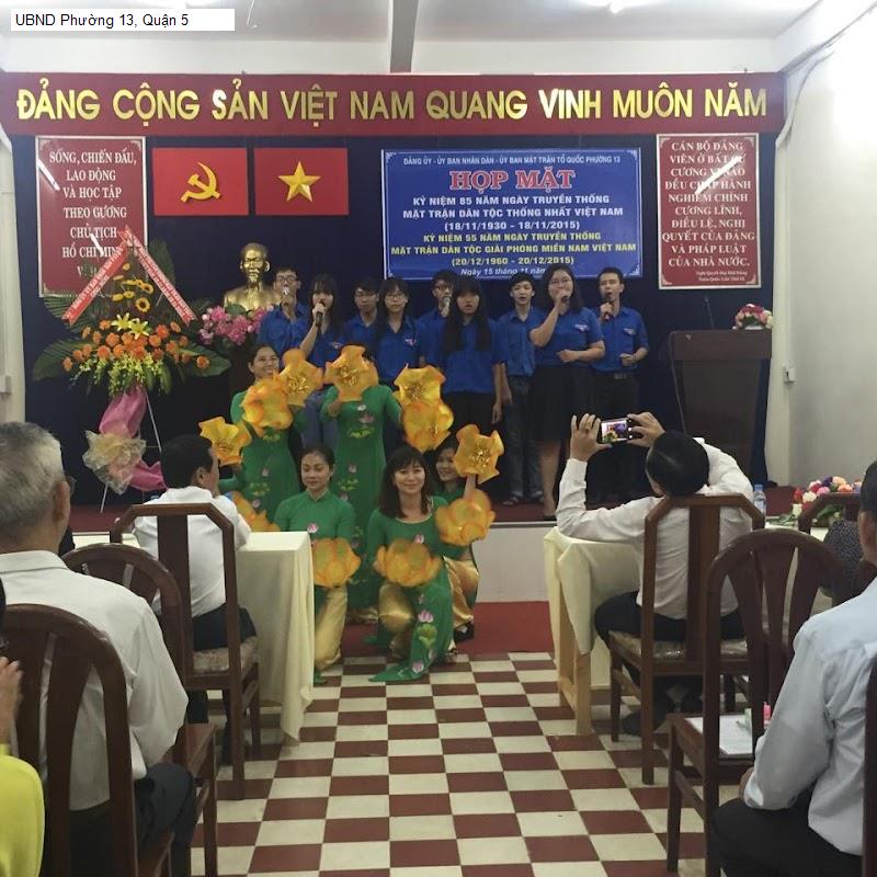UBND Phường 13, Quận 5