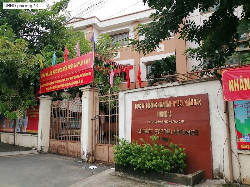 UBND phường 13