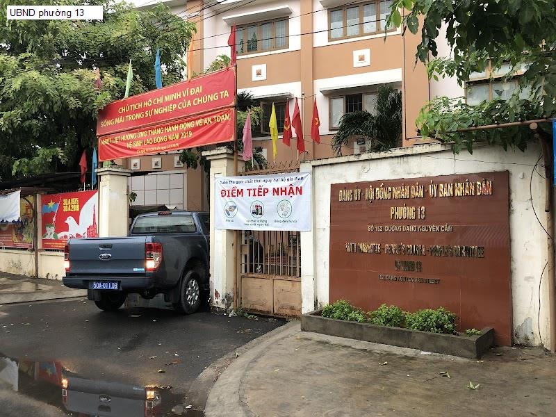 UBND phường 13