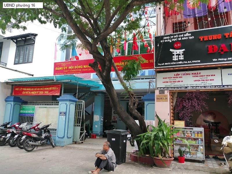 UBND phường 16