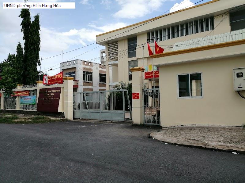 UBND phường Bình Hưng Hòa