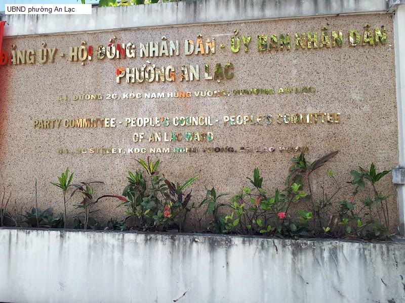 UBND phường An Lạc