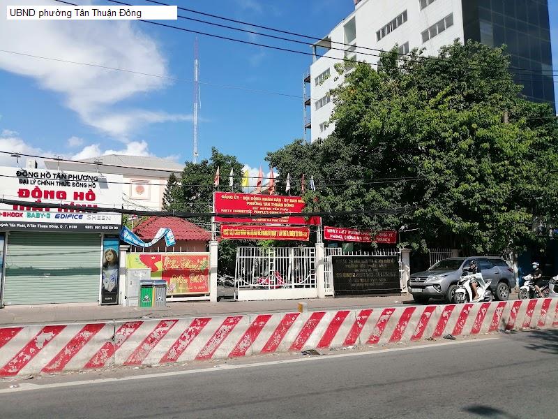 UBND phường Tân Thuận Đông