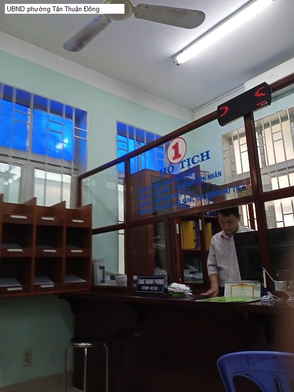 UBND phường Tân Thuận Đông